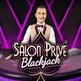 Blackjack Salon Privé logo by Ezugi Revolution Casino