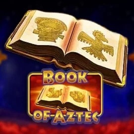 Book of Aztec logo by Amatic Industries at Revolution CasinoBook of Aztec