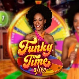 Live Casino logo of Funky Time from Evolution at Revolution Casino