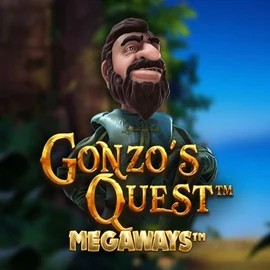 Gonzo's Quest Megaways slot logo by Red Tiger Gaming at Revolution CasinoGonzo's Quest Megaways